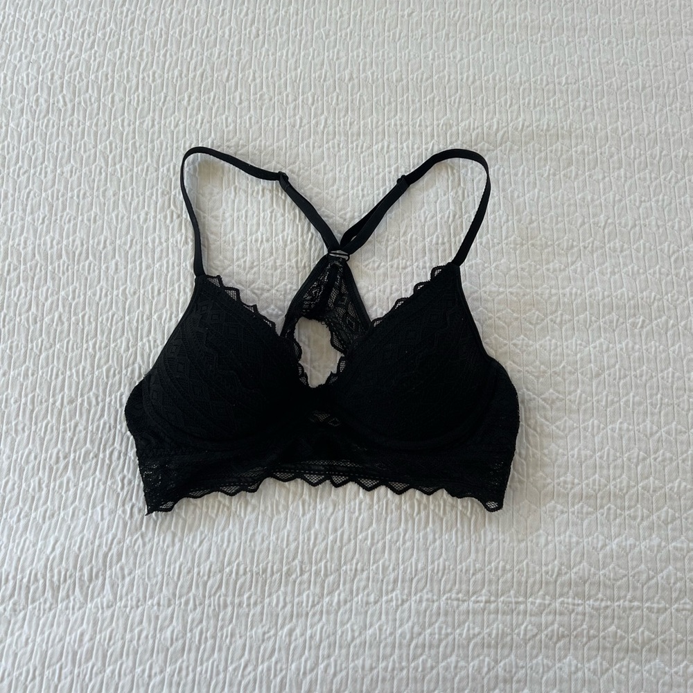 Pink Racerback Padded Bra